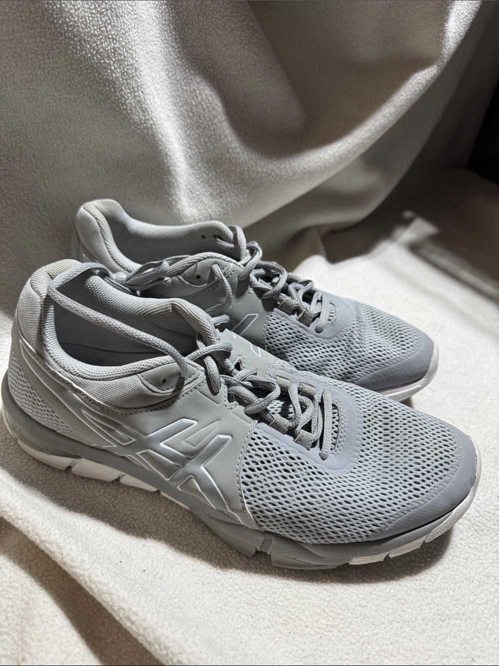 Asics Women's Athletic Sneakers in Light Gray